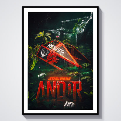 Flex Designs Poster Andor Sketch 8 x 10" Home Goods - TV Show 2022 TV Show Poster