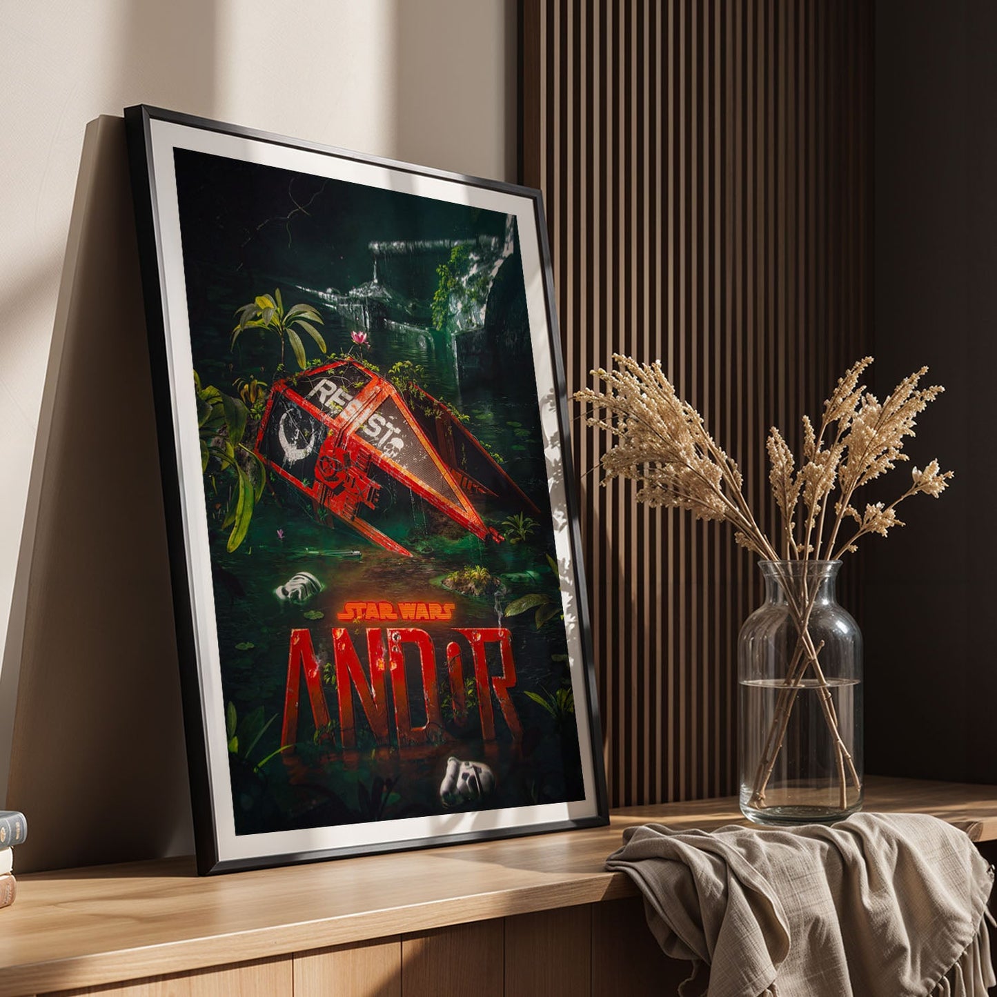 Flex Designs Poster Andor Sketch 8 x 10" Home Goods - TV Show 2022 TV Show Poster