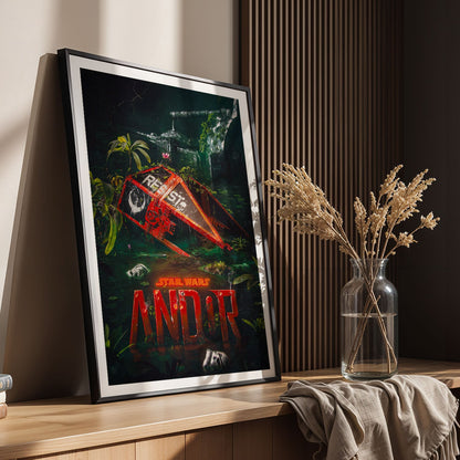 Flex Designs Poster Andor Sketch 8 x 10" Home Goods - TV Show 2022 TV Show Poster