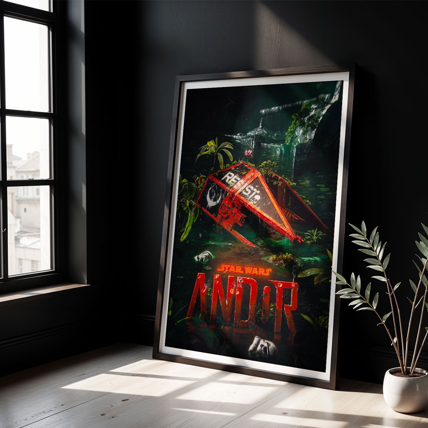 Flex Designs Poster Andor Sketch 8 x 10" Home Goods - TV Show 2022 TV Show Poster
