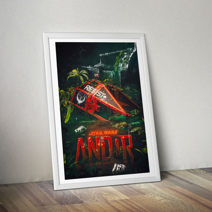 Flex Designs Poster Andor Sketch 8 x 10" Home Goods - TV Show 2022 TV Show Poster