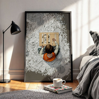 Flex Designs Poster Argo Cartoon 5 x 7" Home Goods - Movie 2012 Movie Poster