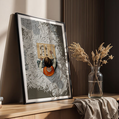 Flex Designs Poster Argo Cartoon 8 x 10" Home Goods - Movie 2012 Movie Poster