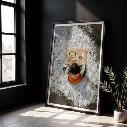Flex Designs Poster Argo Cartoon 8 x 10" Home Goods - Movie 2012 Movie Poster