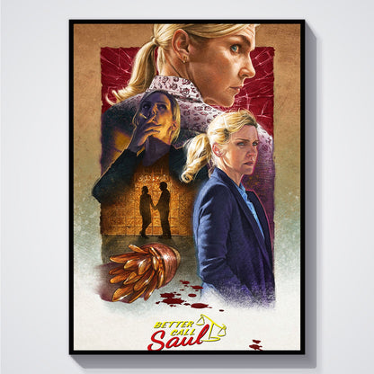 Flex Designs Poster Better Call Saul Cartoon 5 x 7" Home Goods - TV Show 2015 TV Show Poster
