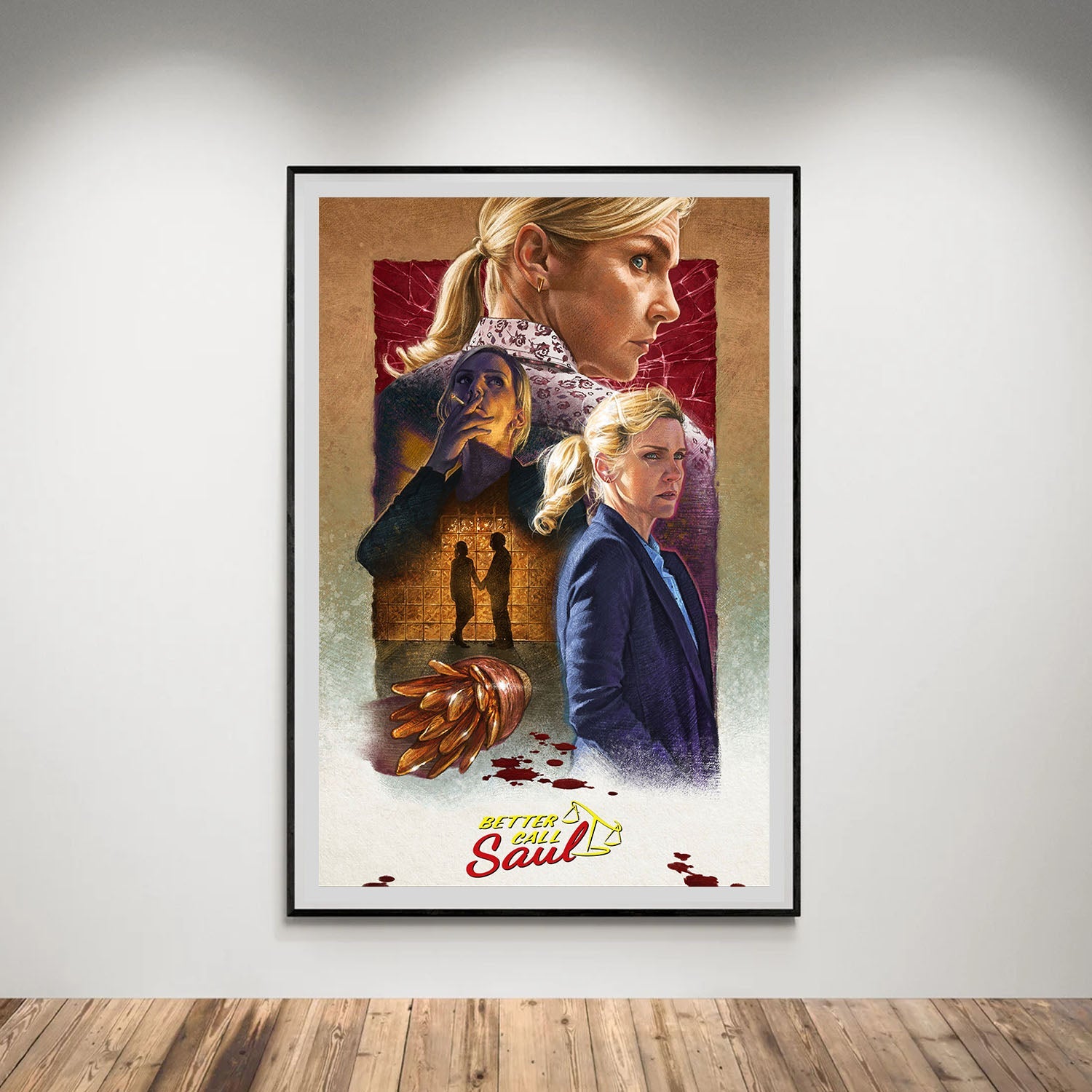 Flex Designs Poster Better Call Saul Cartoon 5 x 7" Home Goods - TV Show 2015 TV Show Poster