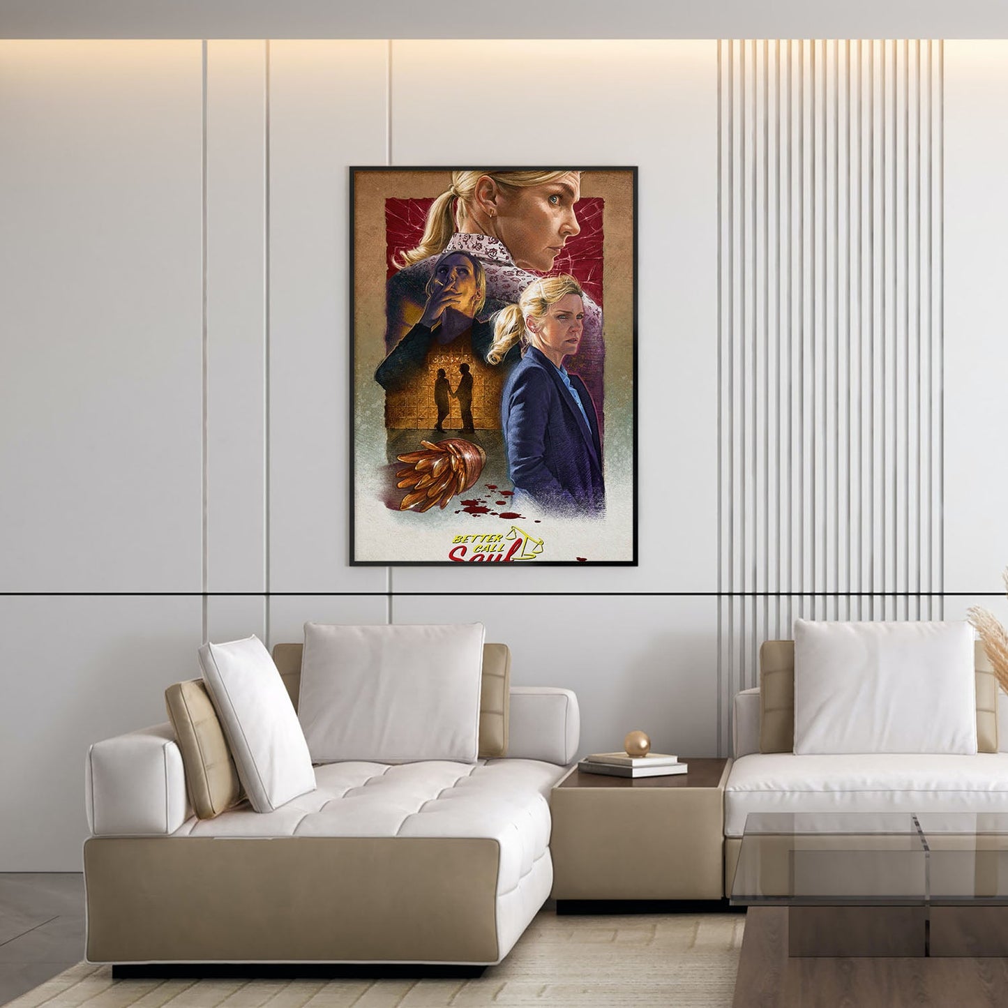 Flex Designs Poster Better Call Saul Cartoon 5 x 7" Home Goods - TV Show 2015 TV Show Poster