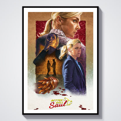 Flex Designs Poster Better Call Saul Cartoon 8 x 10" Home Goods - TV Show 2015 TV Show Poster