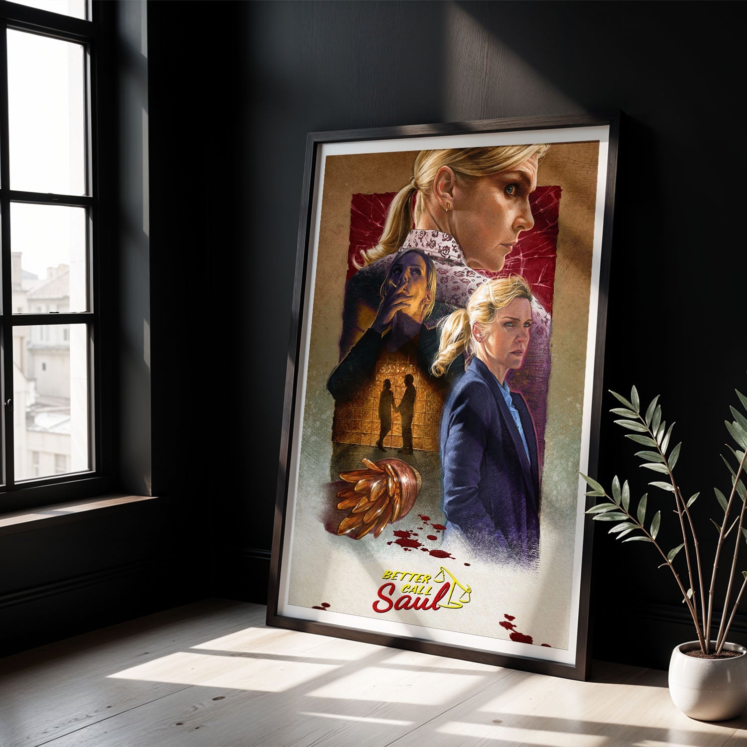 Flex Designs Poster Better Call Saul Cartoon 8 x 10" Home Goods - TV Show 2015 TV Show Poster