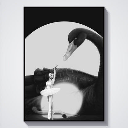 Flex Designs Poster Black Swan Alternate 5 x 7" Home Goods - Movie 2010 Movie Poster