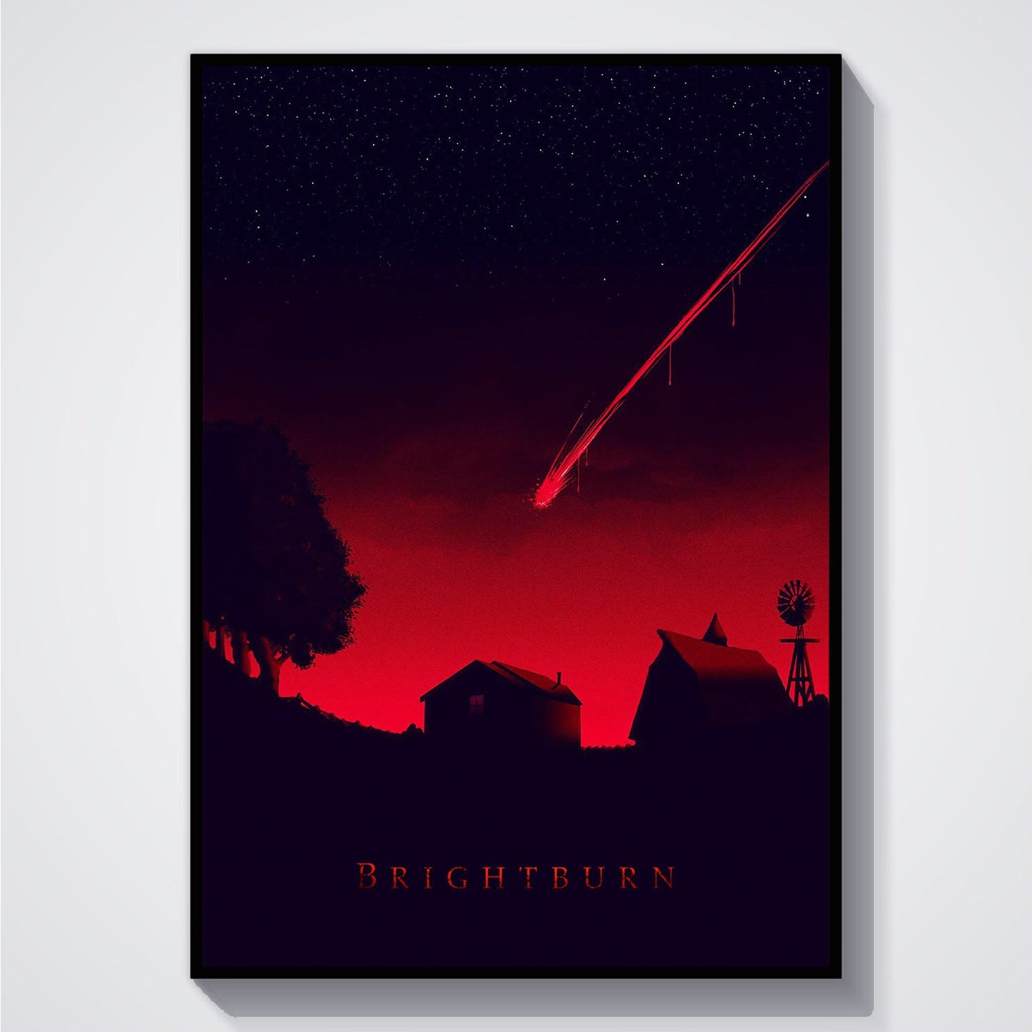 Flex Designs Poster Brightburn Alternate 5 x 7" Home Goods - Movie 2019 Movie Poster
