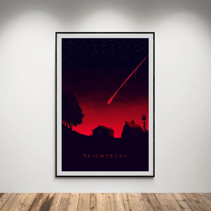 Flex Designs Poster Brightburn Alternate 5 x 7" Home Goods - Movie 2019 Movie Poster