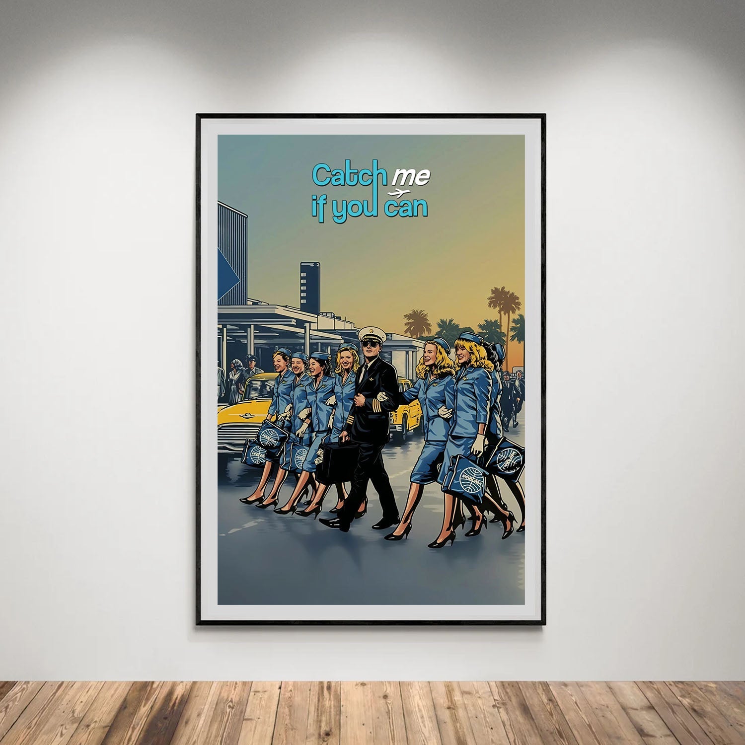 Catch Me If You Can Cartoon Poster Movie Poster – Flex Design Store