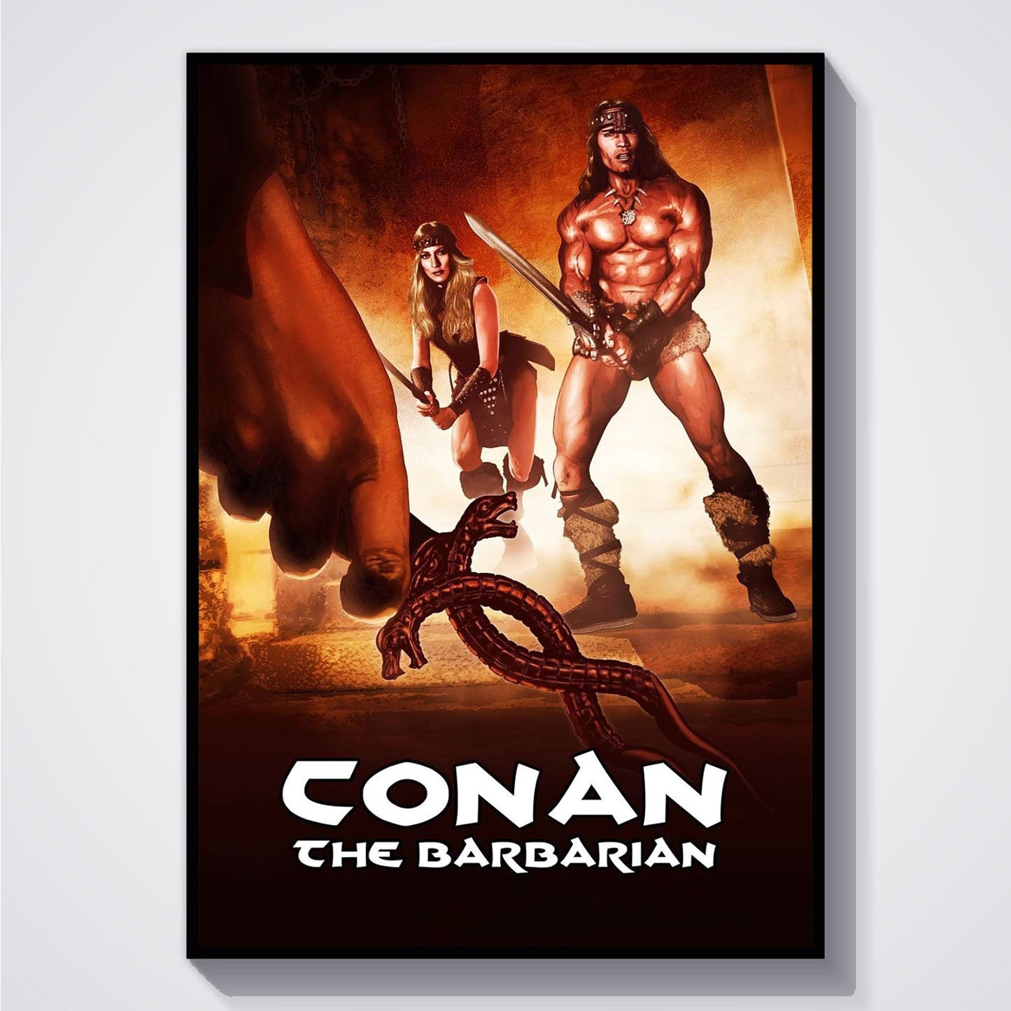 Flex Designs Poster Conan the Barbarian 5 x 7" Home Goods - Movie 1982 Movie Poster