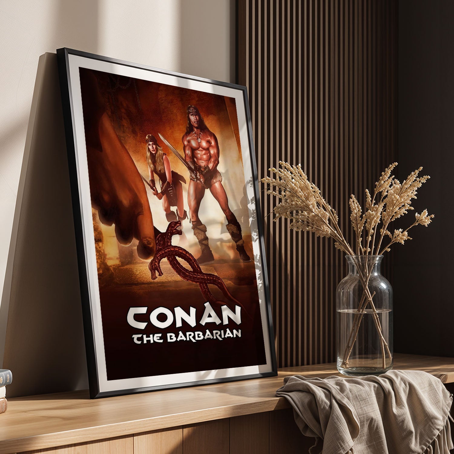 Flex Designs Poster Conan the Barbarian 8 x 10" Home Goods - Movie 1982 Movie Poster