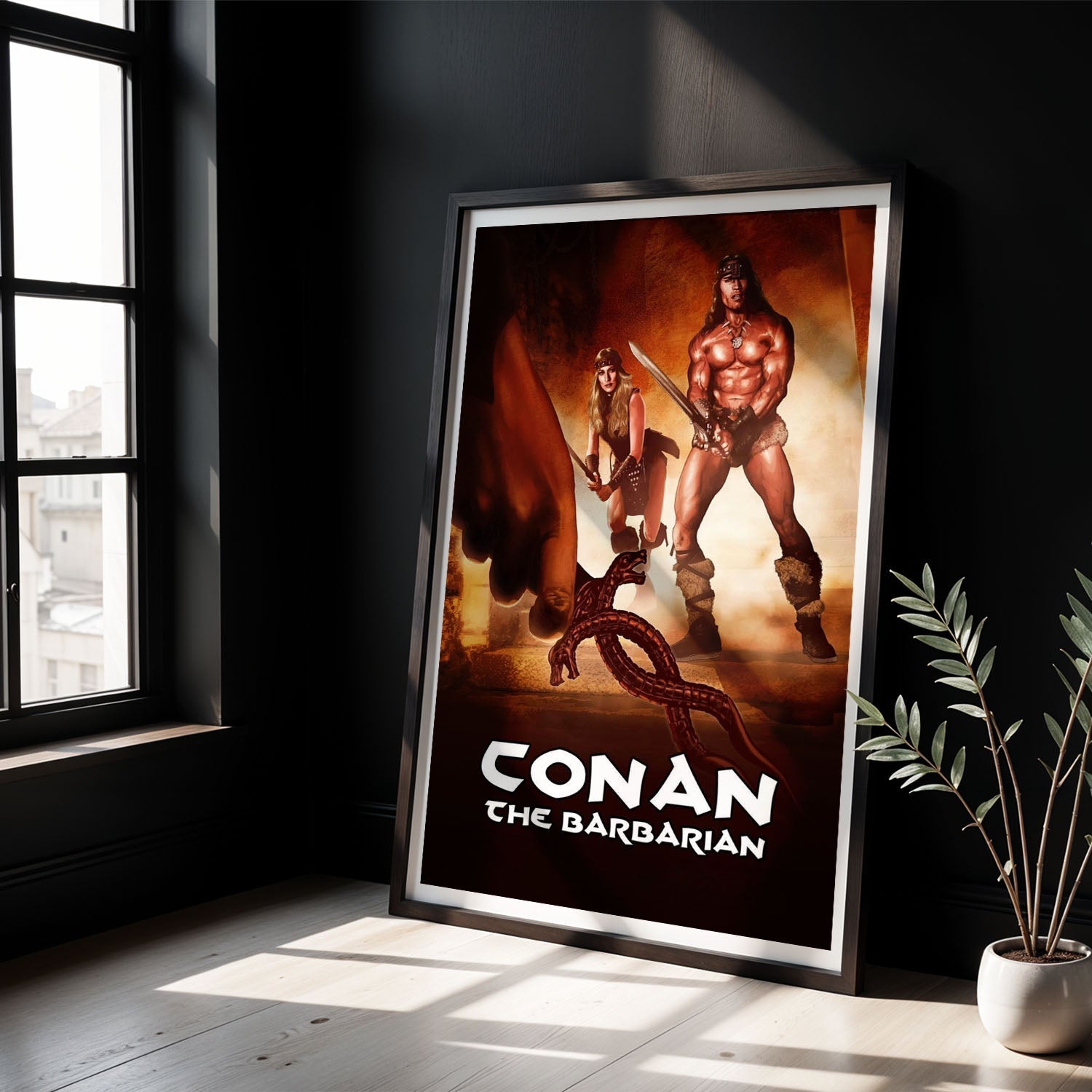 Flex Designs Poster Conan the Barbarian 8 x 10" Home Goods - Movie 1982 Movie Poster