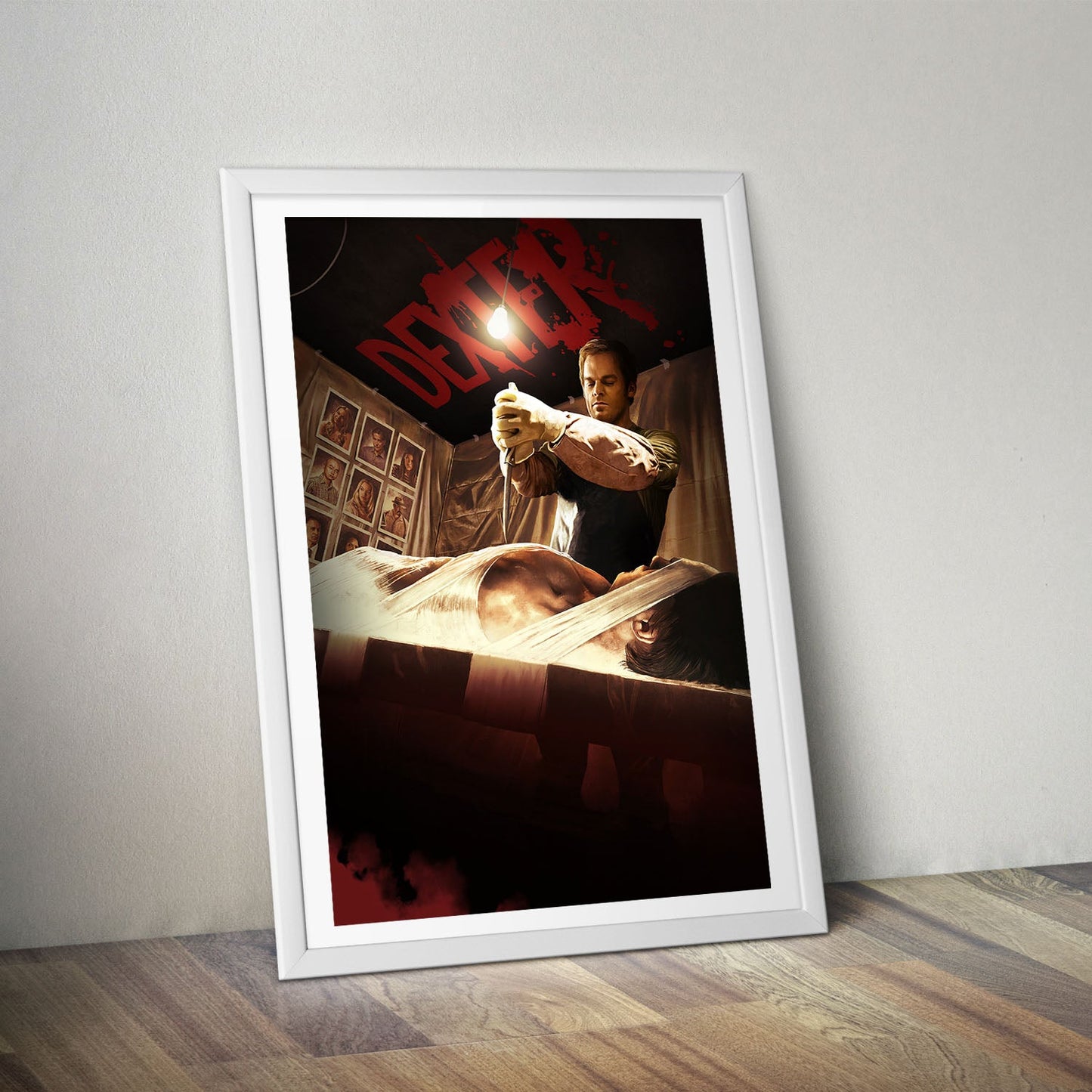 Flex Designs Poster Dexter Key Visual 8 x 10" Home Goods - TV Show 2006 TV Show Poster