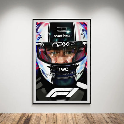 Flex Designs Poster F1 Helmet 5 x 7" Home Goods - Movie 2013 Movie Poster