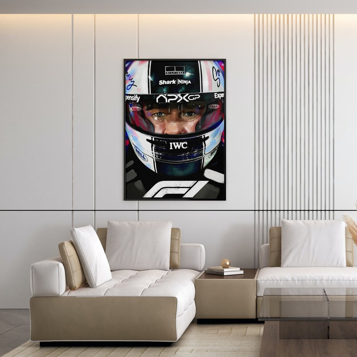 Flex Designs Poster F1 Helmet 5 x 7" Home Goods - Movie 2013 Movie Poster