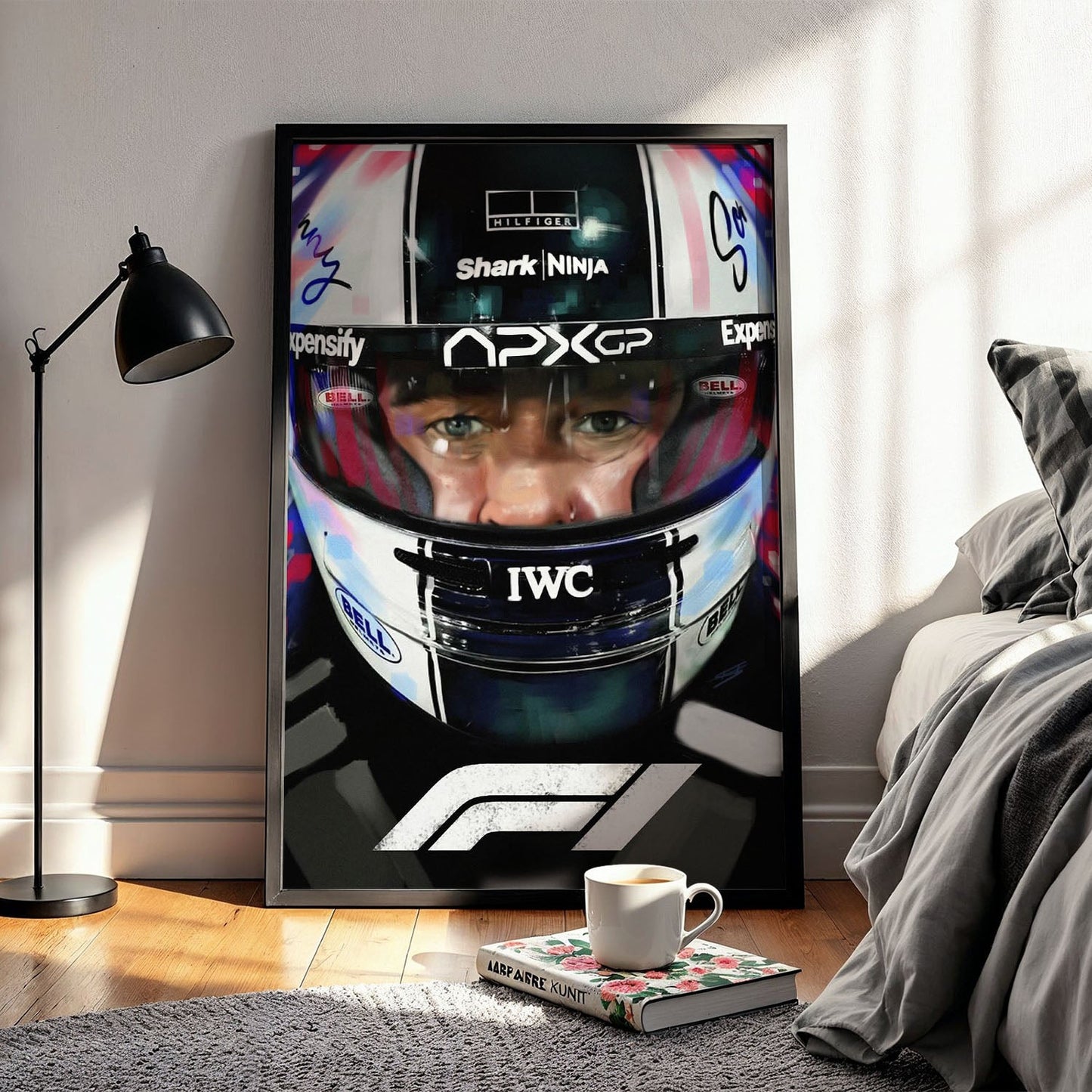 Flex Designs Poster F1 Helmet 5 x 7" Home Goods - Movie 2013 Movie Poster