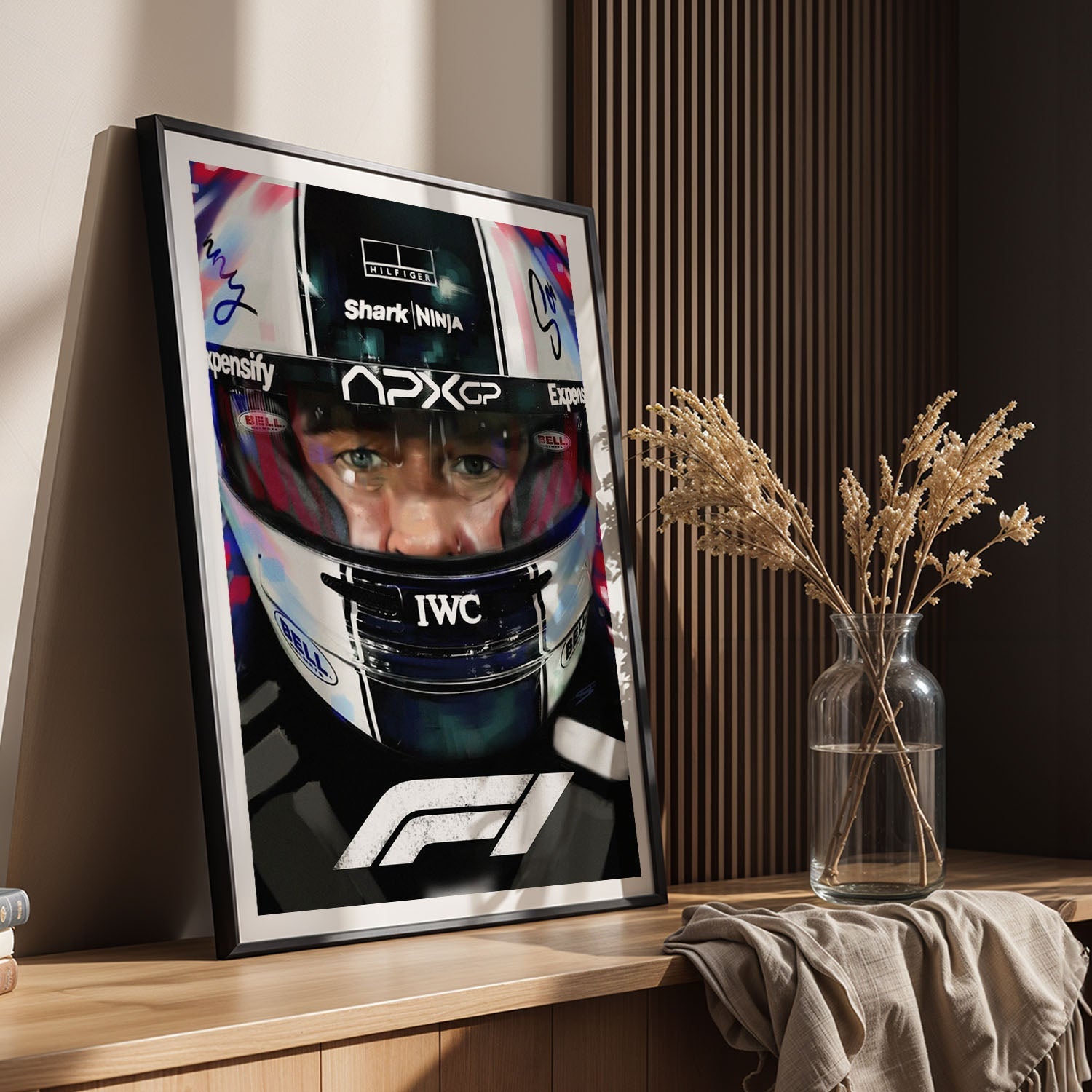 Flex Designs Poster F1 Helmet 8 x 10" Home Goods - Movie 2013 Movie Poster