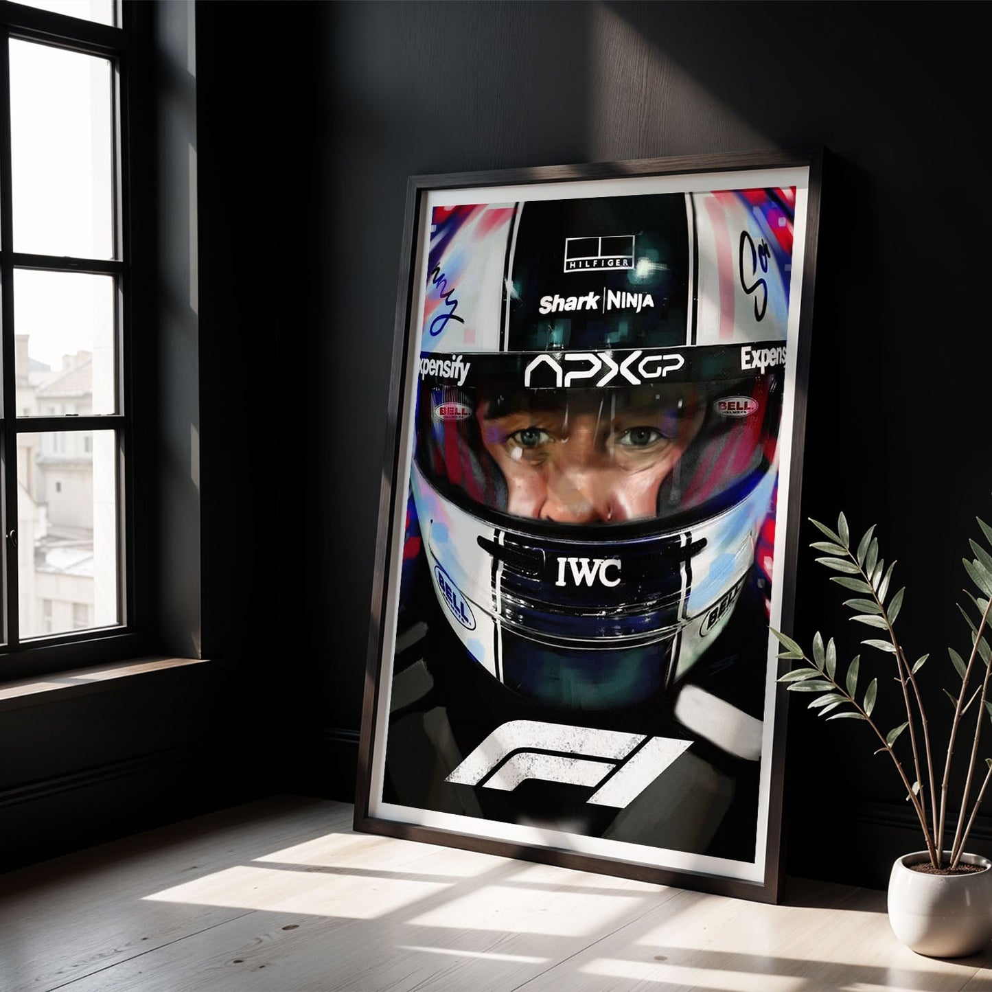 Flex Designs Poster F1 Helmet 8 x 10" Home Goods - Movie 2013 Movie Poster