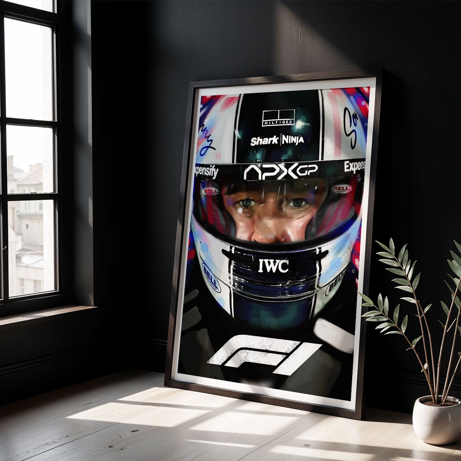 Flex Designs Poster F1 Helmet 8 x 10" Home Goods - Movie 2013 Movie Poster