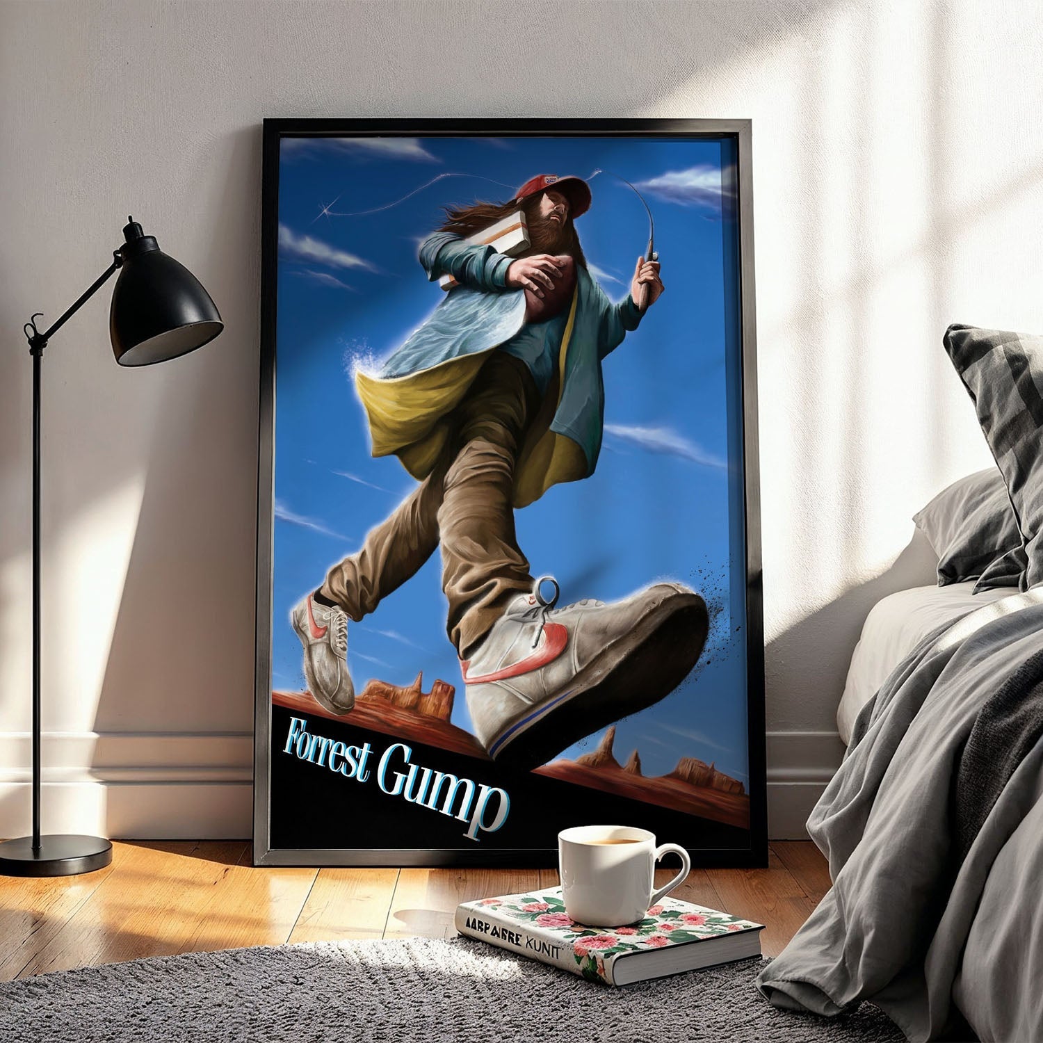 Flex Designs Poster Forrest Gump Sketch 5 x 7" Home Goods - Movie 1994 Movie Poster