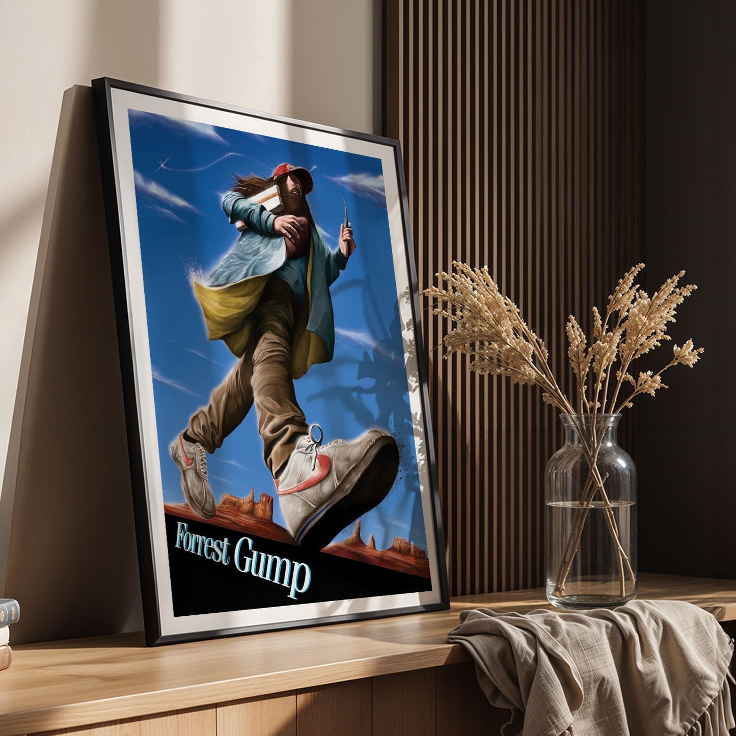 Flex Designs Poster Forrest Gump Sketch 8 x 10" Home Goods - Movie 1994 Movie Poster