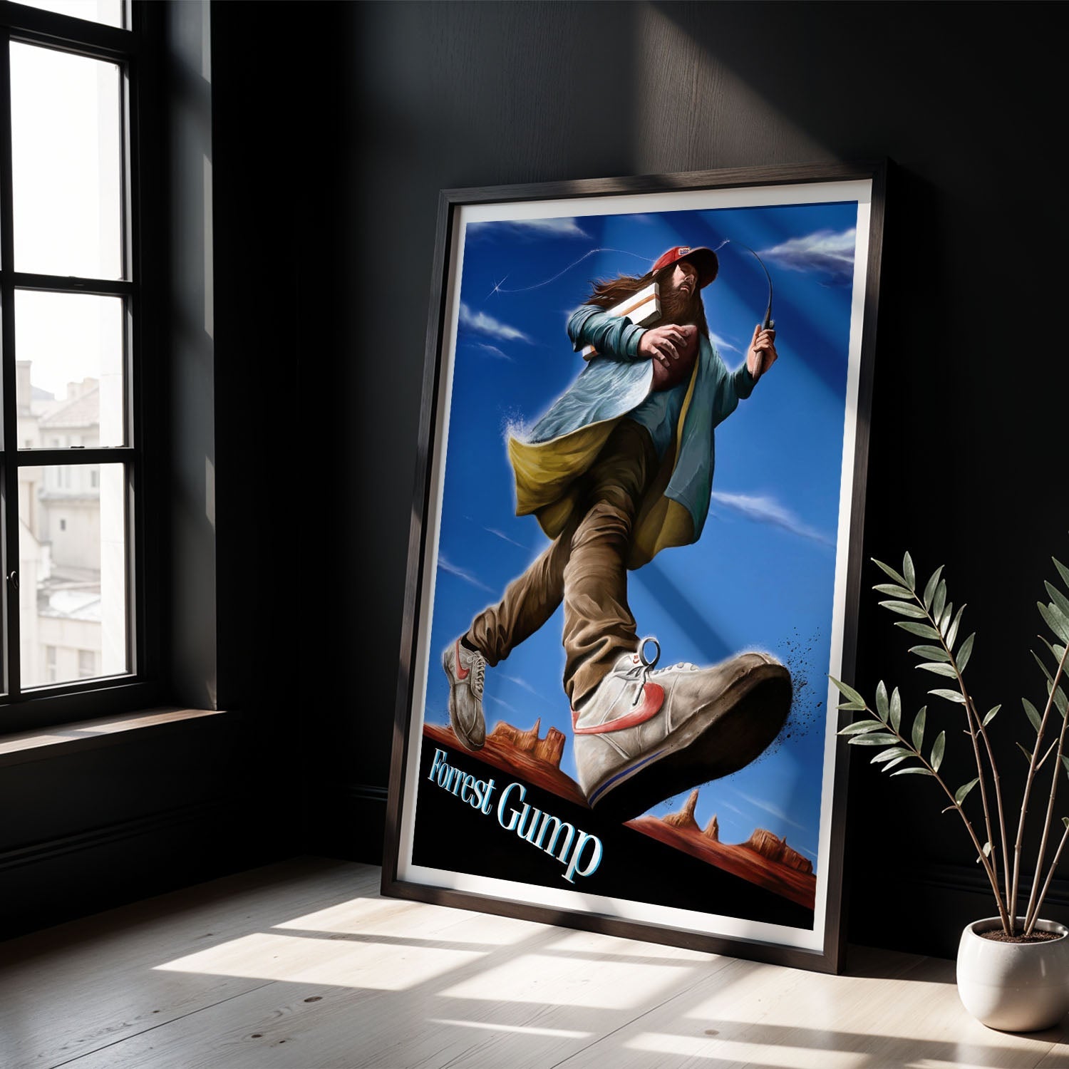 Flex Designs Poster Forrest Gump Sketch 8 x 10" Home Goods - Movie 1994 Movie Poster
