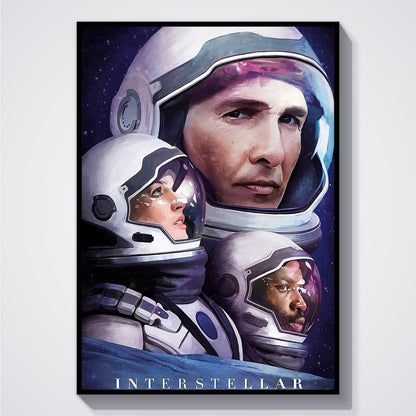 Flex Designs Poster Interstellar Sketch 5 x 7" Home Goods - Movie 2014 Movie Poster