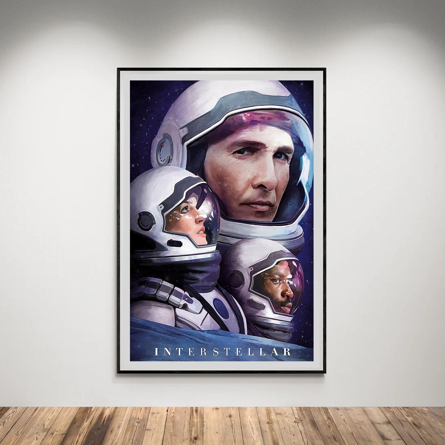 Flex Designs Poster Interstellar Sketch 5 x 7" Home Goods - Movie 2014 Movie Poster