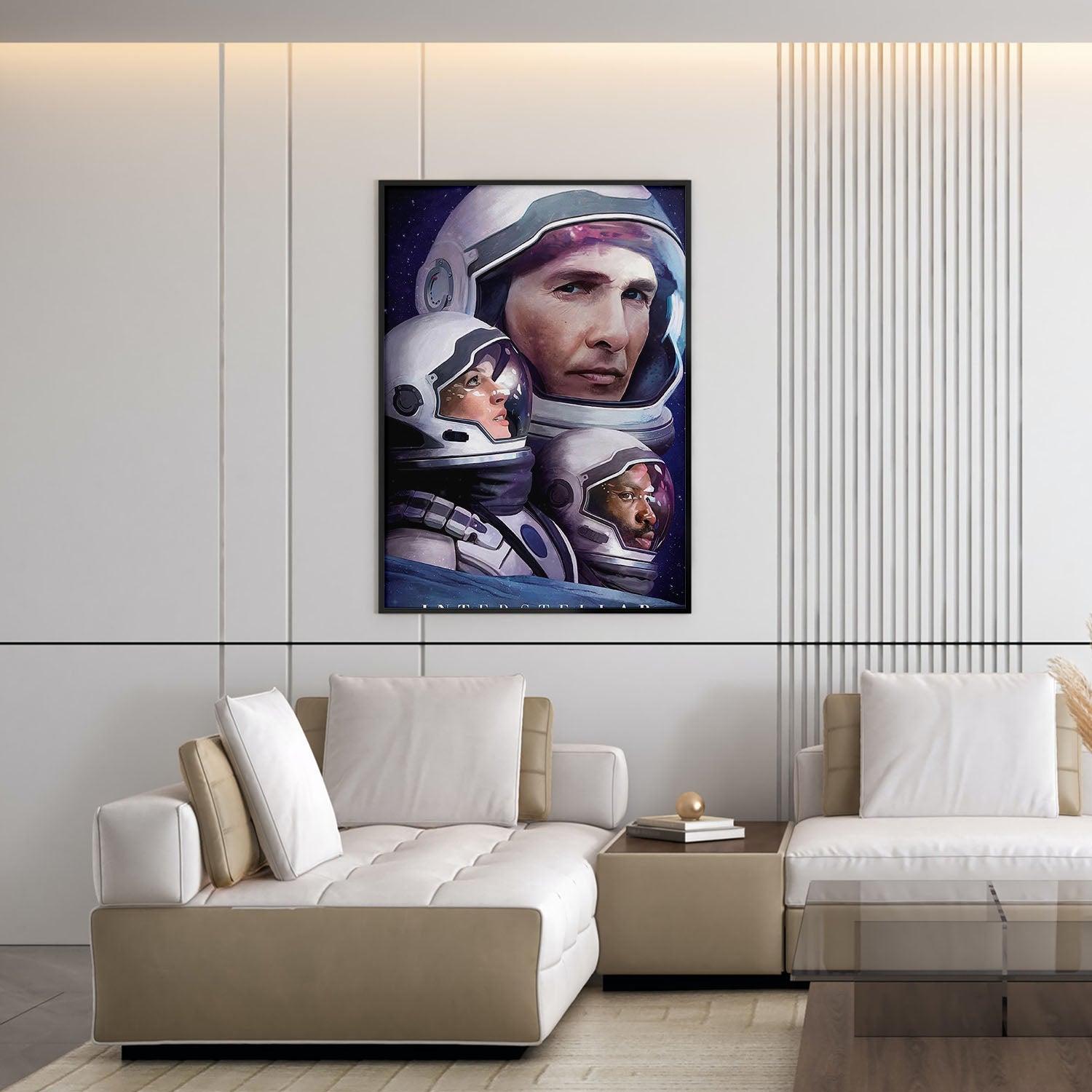 Flex Designs Poster Interstellar Sketch 5 x 7" Home Goods - Movie 2014 Movie Poster