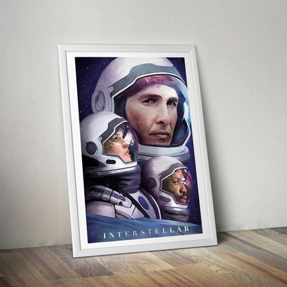 Flex Designs Poster Interstellar Sketch 8 x 10" Home Goods - Movie 2014 Movie Poster