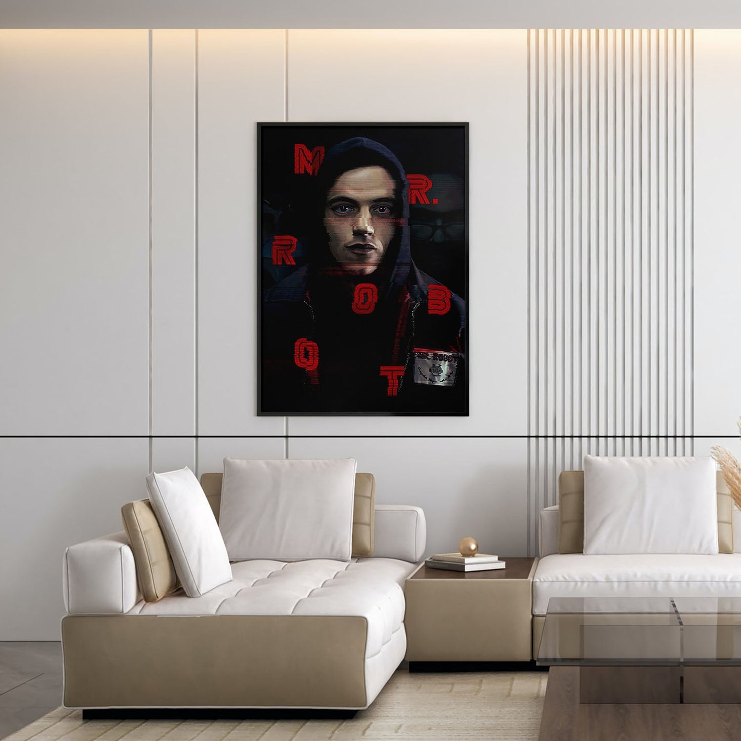 Flex Designs Poster Mr Robot Key Visual 5 x 7" Home Goods - TV Show 2015 TV Show Poster