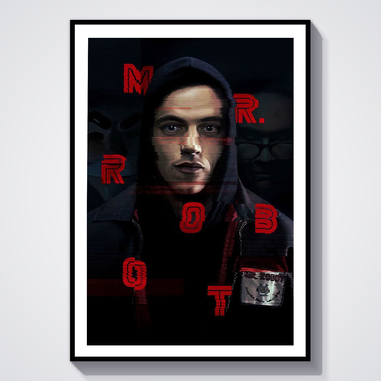 Flex Designs Poster Mr Robot Key Visual 8 x 10" Home Goods - TV Show 2015 TV Show Poster