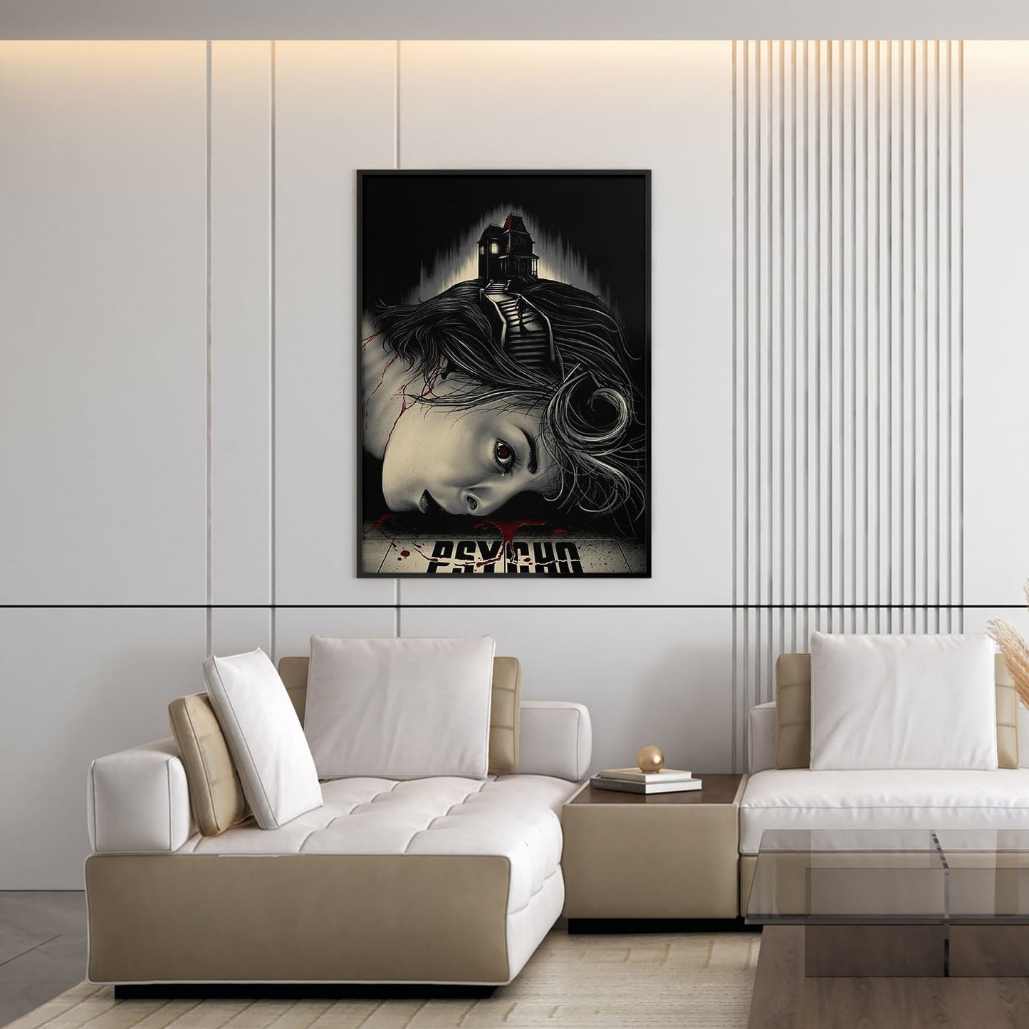Flex Designs Poster Psycho Sketch 5 x 7" Home Goods - Movie 1960 Movie Poster