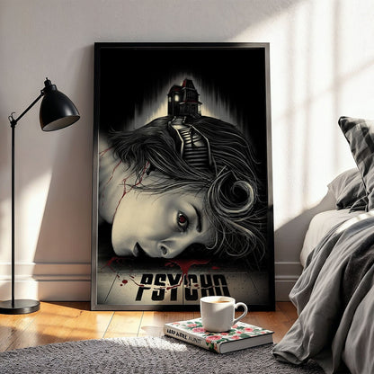Flex Designs Poster Psycho Sketch 5 x 7" Home Goods - Movie 1960 Movie Poster