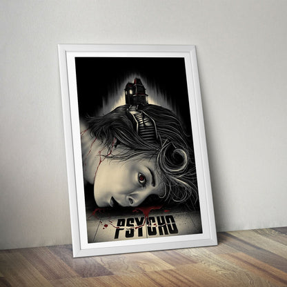 Flex Designs Poster Psycho Sketch 8 x 10" Home Goods - Movie 1960 Movie Poster