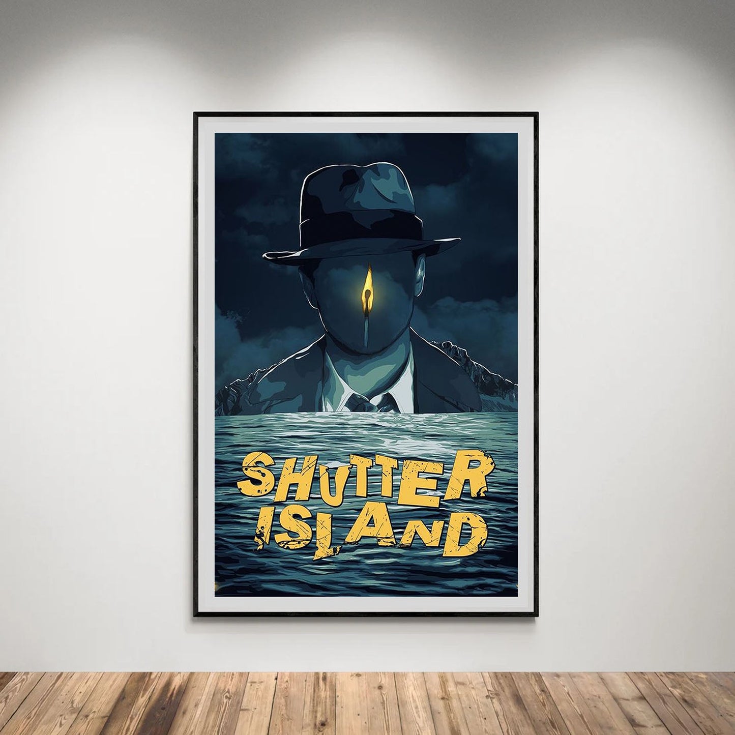 Flex Designs Poster Shutter Island Sketch 5 x 7" Home Goods - Movie 2010 Movie Poster