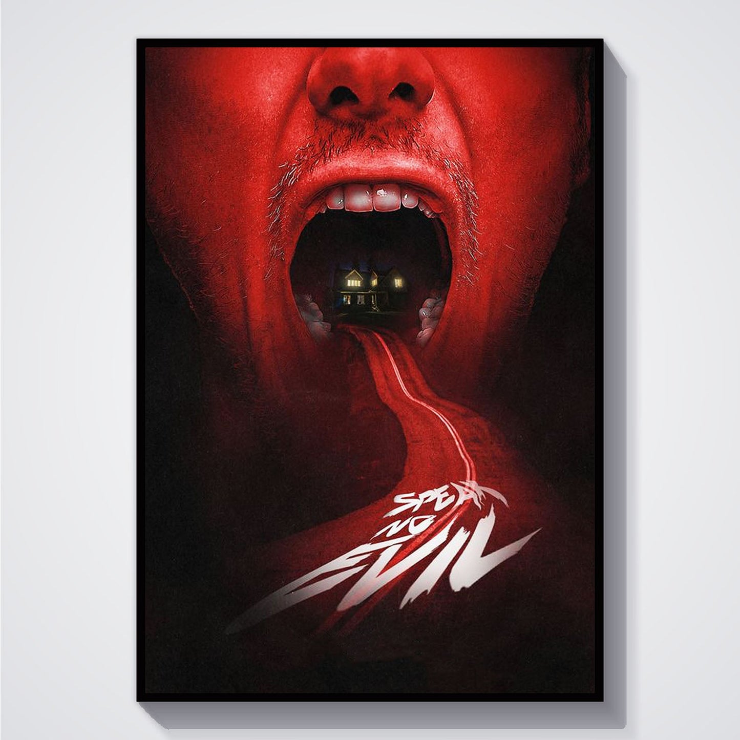 Flex Designs Poster Speak No Evil Sketch 5 x 7" Home Goods - Movie 2022 Movie Poster