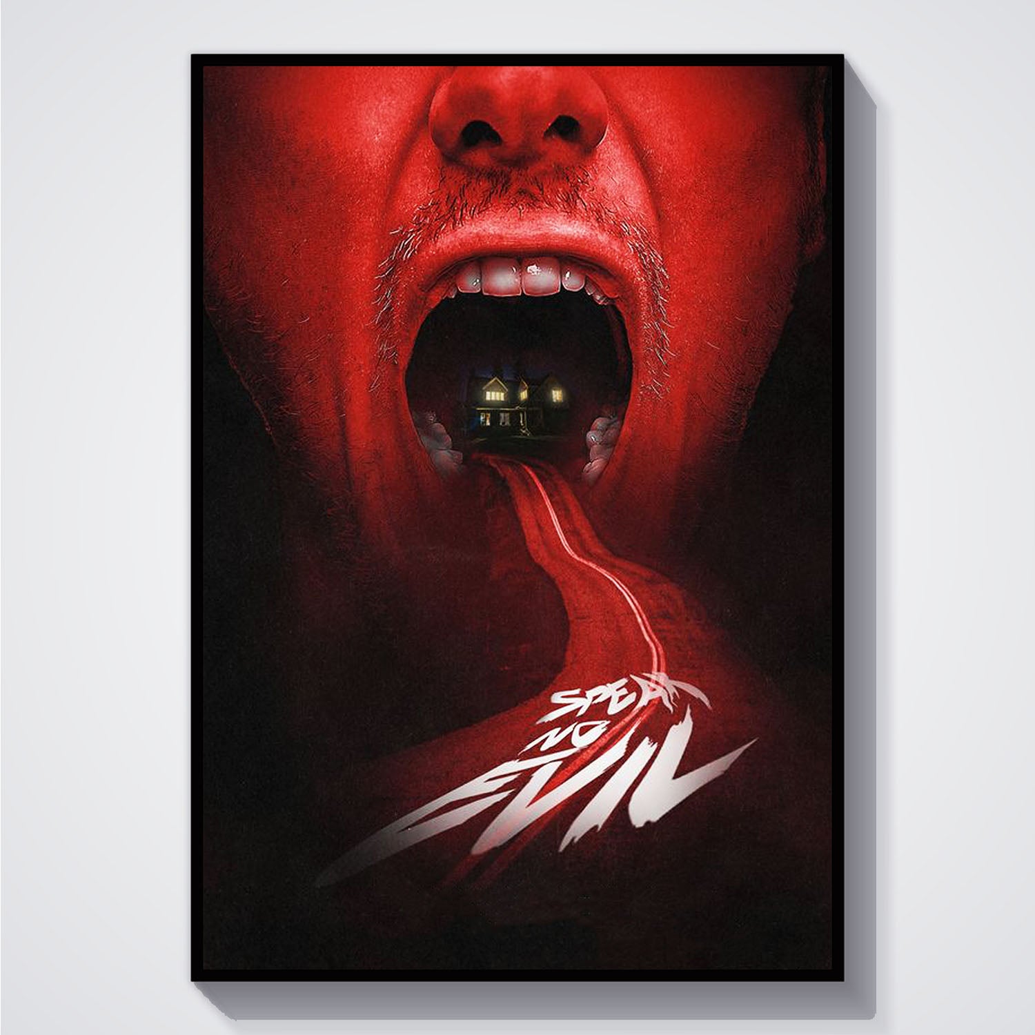 Flex Designs Poster Speak No Evil Sketch 5 x 7" Home Goods - Movie 2022 Movie Poster