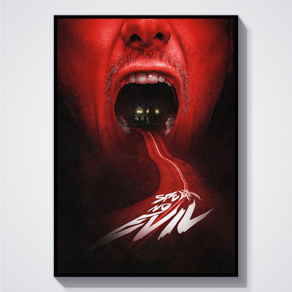 Flex Designs Poster Speak No Evil Sketch 5 x 7" Home Goods - Movie 2022 Movie Poster