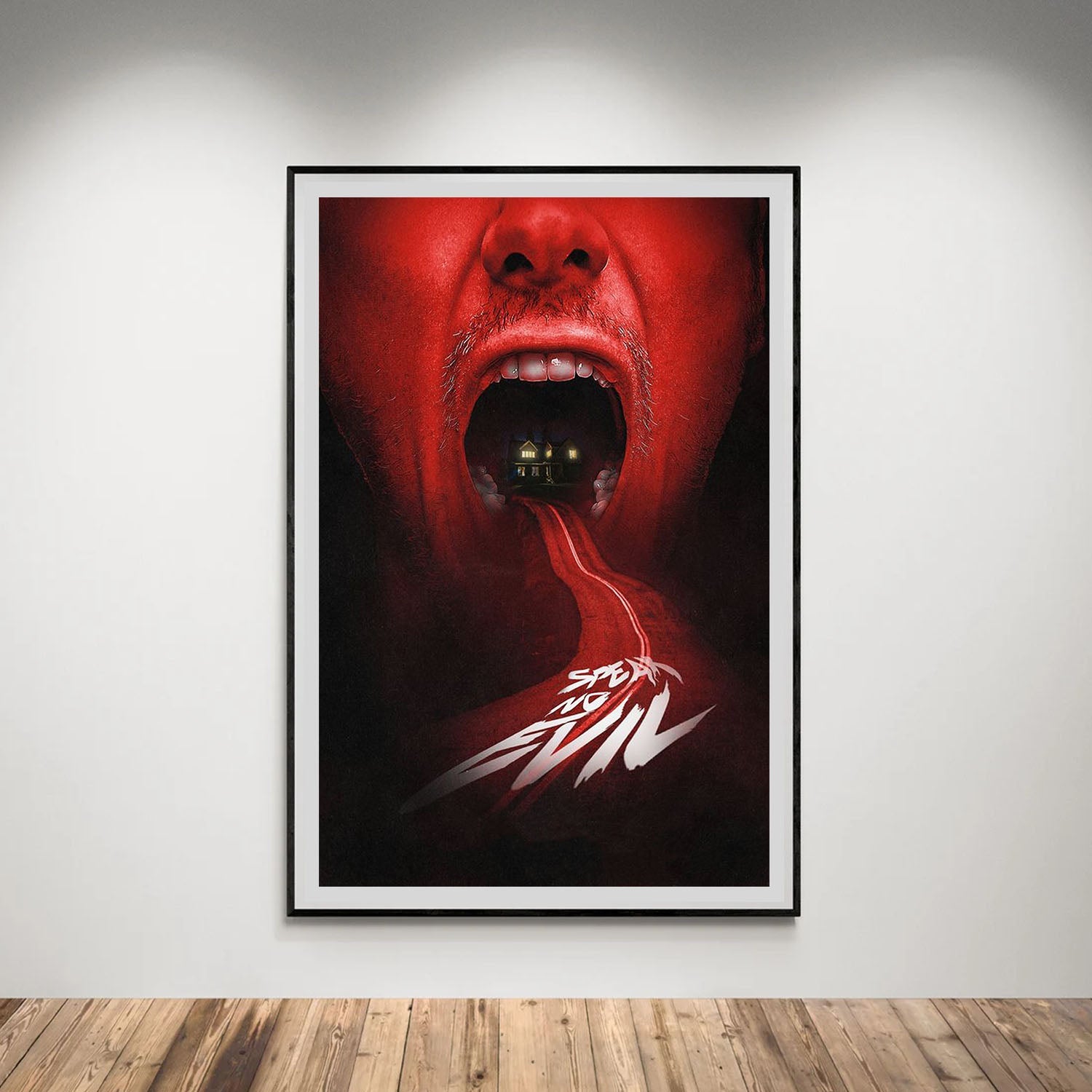 Flex Designs Poster Speak No Evil Sketch 5 x 7" Home Goods - Movie 2022 Movie Poster