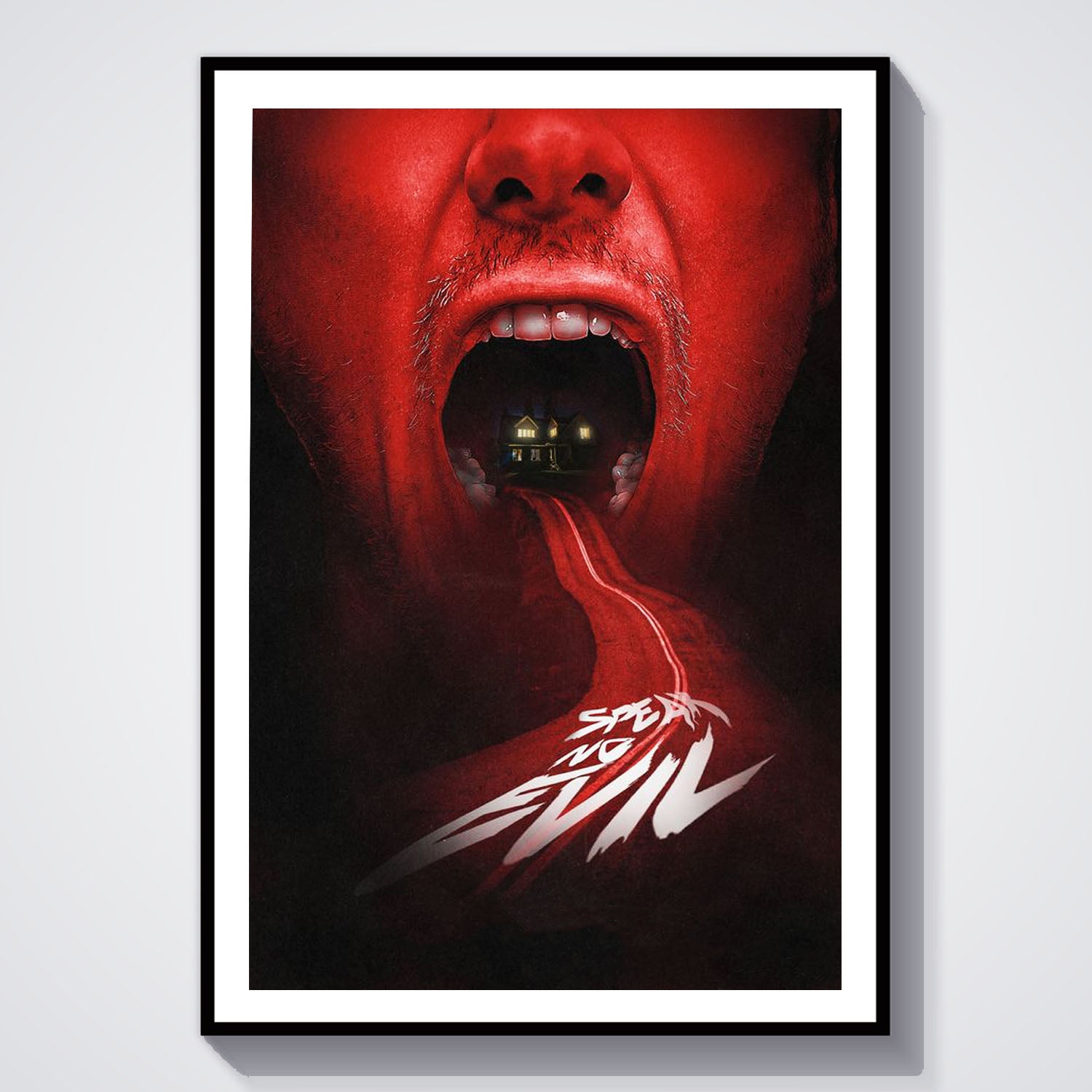 Flex Designs Poster Speak No Evil Sketch 8 x 10" Home Goods - Movie 2022 Movie Poster
