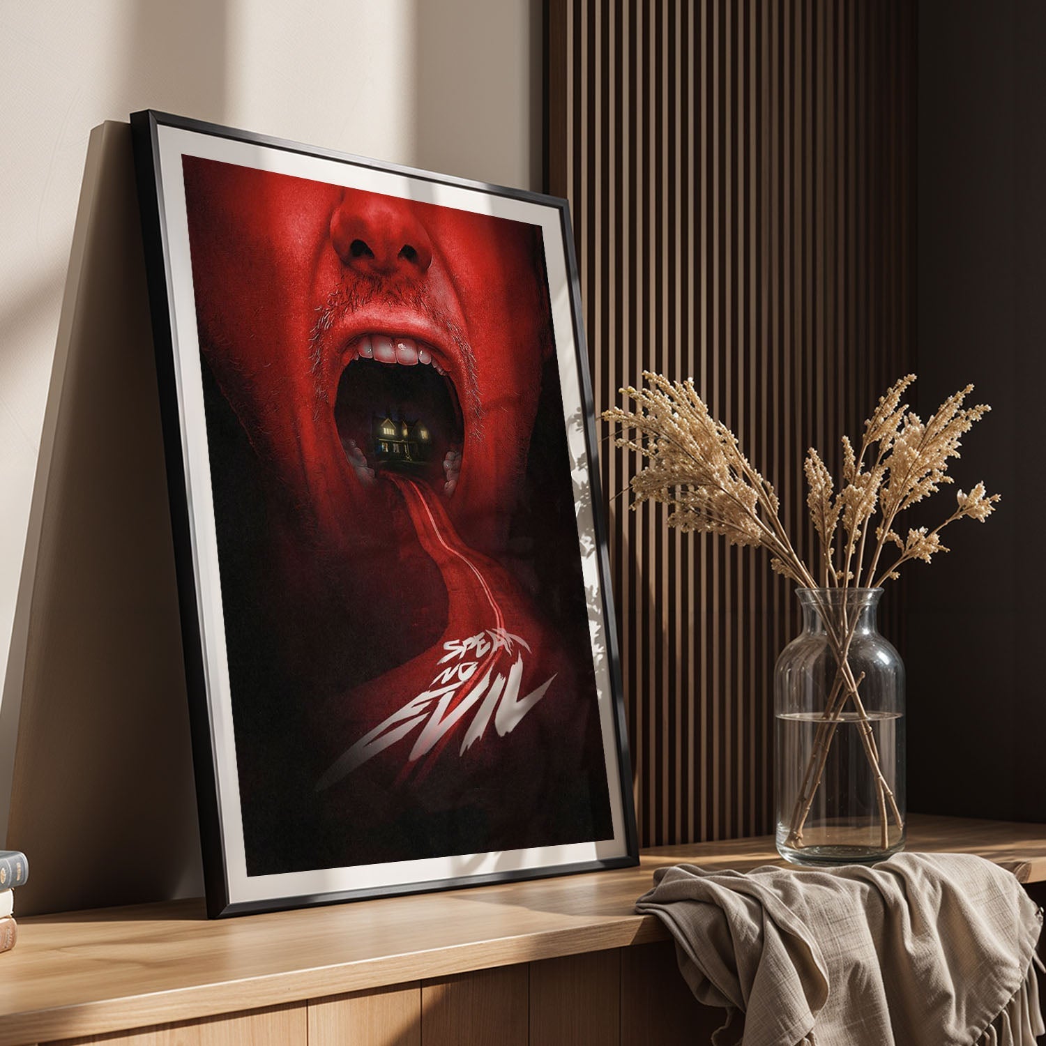 Flex Designs Poster Speak No Evil Sketch 8 x 10" Home Goods - Movie 2022 Movie Poster