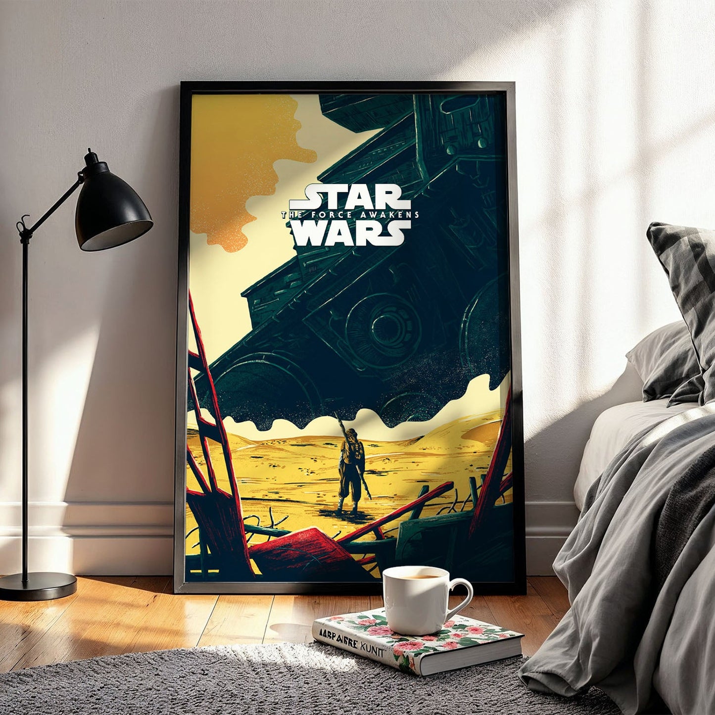 Flex Designs Poster Star Wars The Force Awakens Sketch 5 x 7" Home Goods - Movie 2015 Movie Poster