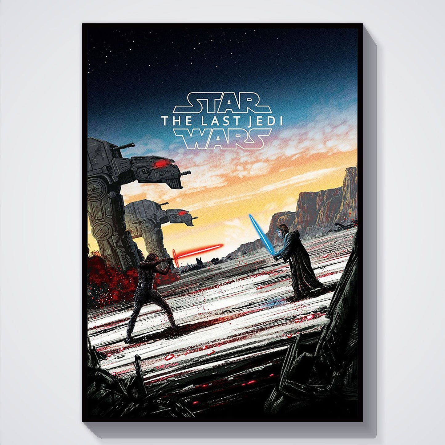 Flex Designs Poster Star Wars The Last Jedi Sketch 5 x 7" Home Goods - Movie 2017 Movie Poster