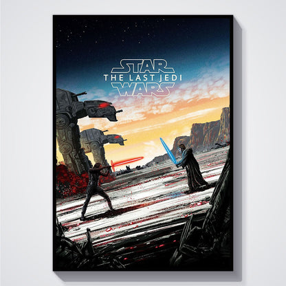 Flex Designs Poster Star Wars The Last Jedi Sketch 5 x 7" Home Goods - Movie 2017 Movie Poster