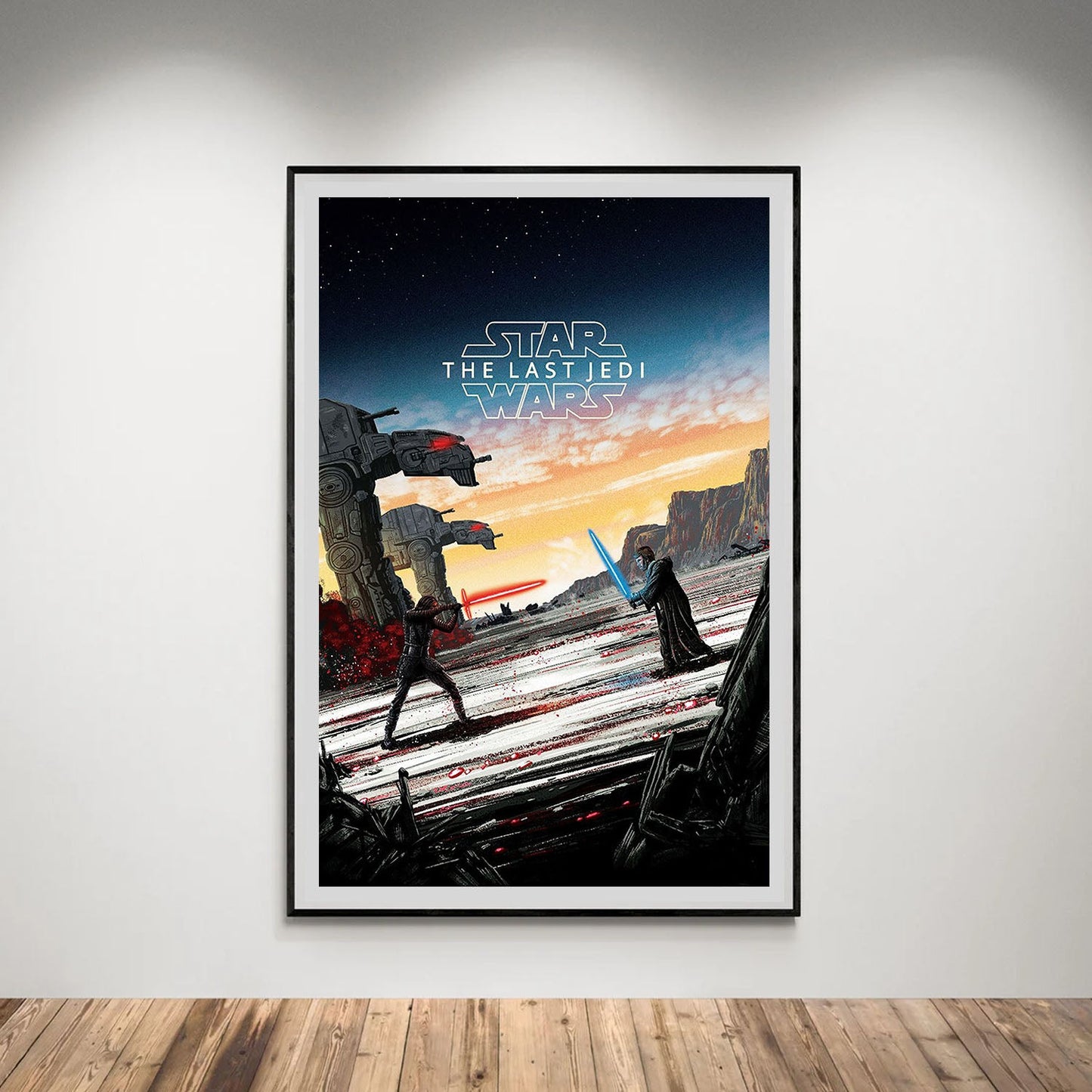 Flex Designs Poster Star Wars The Last Jedi Sketch 5 x 7" Home Goods - Movie 2017 Movie Poster